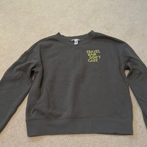 sweatshirt with graphic - like new, worn a few times